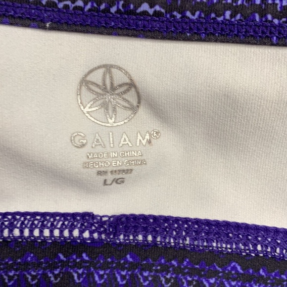 GAIAM Patterned Sports Bra Size Large - Picture 7 of 8